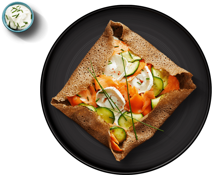 La crêperie la vallée - nos savoureuses spécialités 100% maison